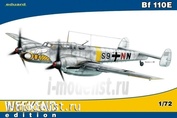 7419 Eduard 1/72 Самолет Bf 110E