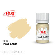 C1042 ICM Краска для творчества, 12 мл, цвет Бледный песок (Pale Sand)