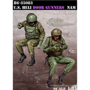 B6-35083 Bravo-6 1/35 U.S. Heli Door Gunners / Американские вертолетчики-пулеметчики