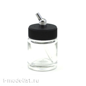 1503 Jas paint Jar with lid, with 60 degree fitting
