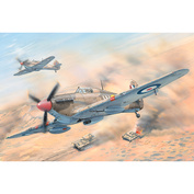 81780 Hobbyboss 1/48 Британский истребитель Hawker Hurricane Mk.IId/Trop