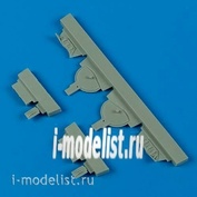 QB48 451 Quickboost 1/48 Conversion kit for A6M5 Zero undercarriage covers