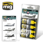 AMIG7211 Ammo Mig FRENCH MODERN JETS (Camouflage French aircraft)