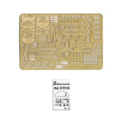072256 Microdesign 1/72 Set of photo-etched parts for models Po-2 from ICM.