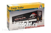 3885 Italeri 1/24 Cargo Trailer