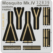 32839 Eduard 1/32 Фототравление для Mosquito Mk. IV ремни FABRIC