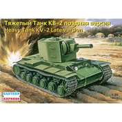 35090 Восточный экспресс 1/35 Тяжелый танк КВ-2 обр. 1941 г. (152 мм пушка)