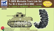 AB3552 Bronco 1/35 T36 E6 Workable Track Set For M-5M/8