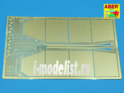 35 A023 Aber photo etched parts for 1/35 Side skirts for Sturmgeschütz III, Ausf. G (late model)