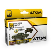 ATOM-20763 Ammo Mig Набор красок ATOM Британские транспортные средства времен 2МВ / WWII British Vehicles Set