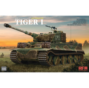 RM-5080 Rye Field Model 1/35 Tiger I late production Zimmerite and full interior