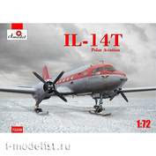 72258 1/72 Amodel Ilyushin Il-14T polar aviation