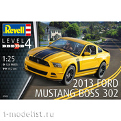 07652 Revell 1/25 Спорткар 2013 Ford Mustang Boss 302