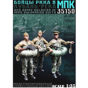 B6-35150 Bravo-6 1/35 Red Army Infantry in MPK (3 figures)