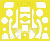 EX200 Edward 1/48 Mask for P-39/P-400