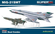 4426 Eduard 1/144 Самолет MiG-21SMT DUAL COMBO (две модели в коробке)