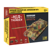 77409 Звезда 1/100 War Thunder Тяжелый немецкий танк «Королевский тигр»