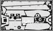 35564 Eduard 1/35 photo-etched Zimmerit for King Tiger Porsche turret 
