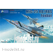 KH80113 KittyHawk 1/48 Самолет Mig-25 Rb/rbt Foxbat