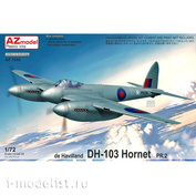 AZ7652 AZModel 1/72 Самолет DH-103 Hornet PR.2