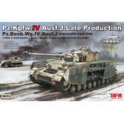 RM-5033 Rye Field Model 1/35 PZ.KPFW.IV AUSF.J LATE PRODUCTION /PZ.BEOB.WG.IV AUSF.J 2 IN 1