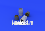 672091 Eduard 1/72 Дополнение к модели MiGG-29A exhaust nozzles