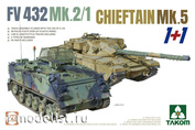 5008 Takom 1/72 FV432 Mk.2/1 Chieftain Mk. 5 1+1