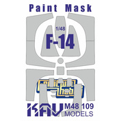 M48 109 KAV models 1/48 Окрасочная маска для моделей F-14 (Great Wall Hobby)
