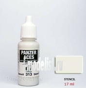 70313 Vallejo acrylic Paint `Panzer Aces` Stencil / Stencil