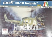 0849 Italeri 1/48 Вертолёт UH-1D Slick