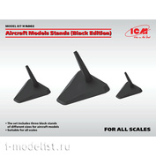 A002 ICM Подставки для моделей самолетов (Black Edition)