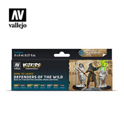 80255 Vallejo Набор красок Wizkids Защитники дикой природы / Defenders of the Wild