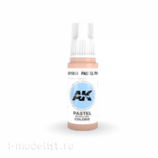 AK11059 AK Interactive acrylic Paint 3rd Generation Pastel Pink 17ml