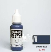 70807 Vallejo Краска акриловая `Model Color` Оксфордский синий/Oxford Blue