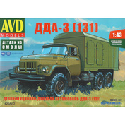 1426AVD AVD Models 1/43 Дезинфекционно-душевой автомобиль ДДА-3(131)