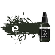 ART235 Pacific88 Краска акриловая Art Color очень темный зеленый (very dark green)