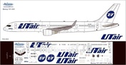 752-002 Ascensio 1/144 Декаль на самолет боенг 757-200 (ЮтАйр) 