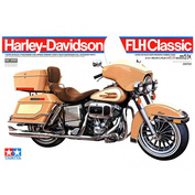 16040 Tamiya 1/6 Мотоцикл Harley Davidson FLH Classic (ограниченная серия)