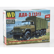 1426AVD AVD Models 1/43 Дезинфекционно-душевой автомобиль ДДА-3(131)
