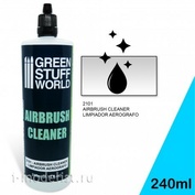 2101 Green Stuff World Очиститель для аэрографа 240 мл / Airbrush Cleaner 240 ml