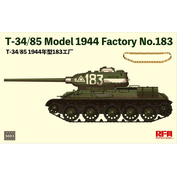 RM-5083 Rye Field Models 1/35 Tank T-34/85, issue 1944 Factory No. 183