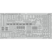 481054 Eduard 1/48 Photo Etching for B-17F, chassis and exterior