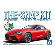 05885 Aoshima 1/32 Автомобиль Toyota GR Supra - Красный (The Snap Kit)