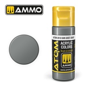 ATOM20133 Ammo Mig Акриловая краска ATOM COLOR Тёмный призрачно-серый / Dark Ghost Gray