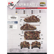 BD0034 Border Model 1/35 Camouflage Mask for Tank Pz.Kpfw.IV Ausf.J (late)