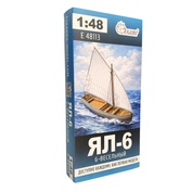 E48113 Эскадра 1/48 Ял 6-весельный XVIII-XIX в.