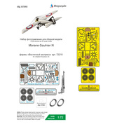 072081 Микродизайн 1/72 Набор афтемаркета для Morane-Saulnier N (Восточный экспресс)