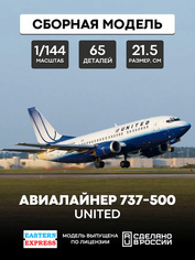 144131-6 Восточный Экспресс 1/144 Авиалайнер 737-500  United