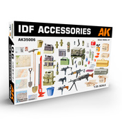 AK35006 AK Interactive 1/35 Комплект аксессуаров Армии обороны Израиля / IDF Accessories