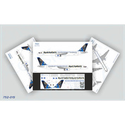 752-015 Ascensio 1/144 Decal for 757-200 aircraft, Iron Tour 11